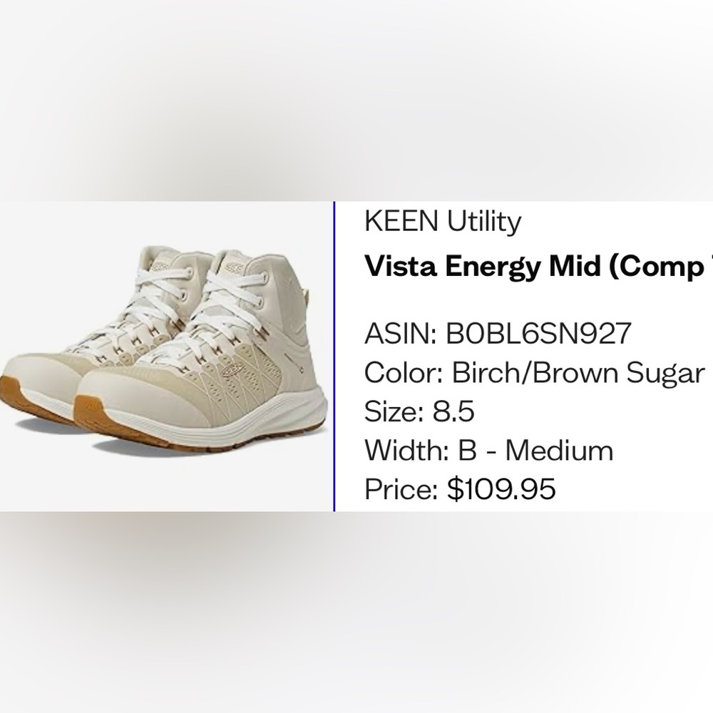 Keen Cream Ankle Boots Stylish Durable Comfort